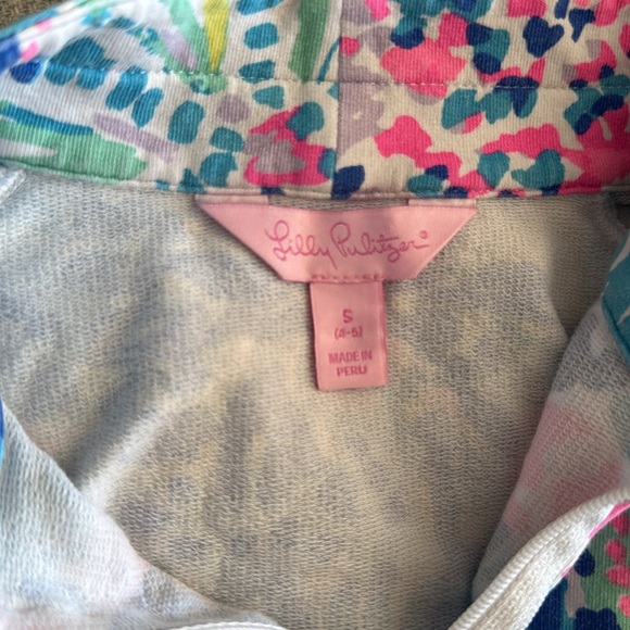 Lilly Pulitzer Kids half zip - Picture 3 of 5